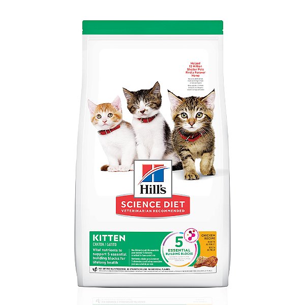 Ração Hill's Science Diet para Gatos Filhotes Sabor Frango