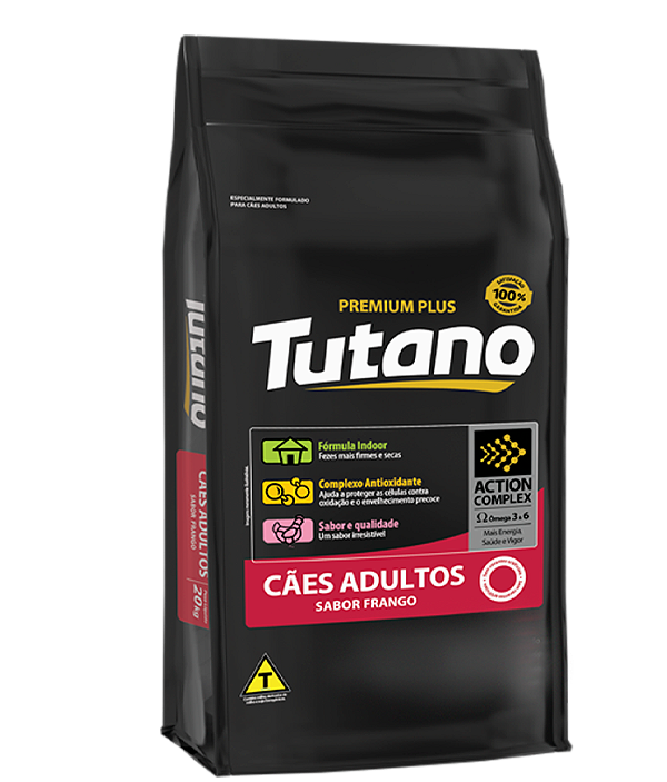 Ração Seca Tutano Tutano Cães Adultos Sabor Frango
