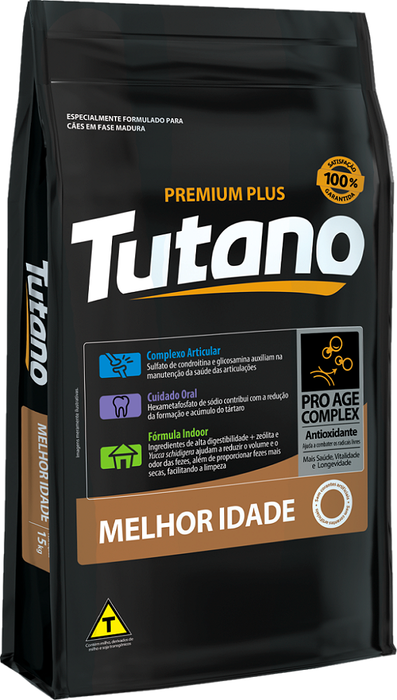 Ração Seca Tutano Cão Sênior Melhor Idade