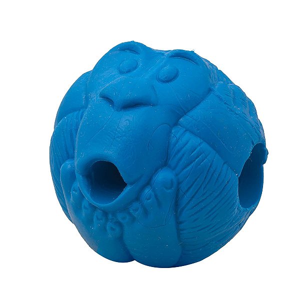 Bola Maciça + Porta Petisco PetGames Macaquinho M