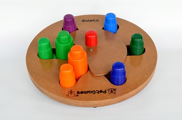 Tabuleiro Roleta PetGames em MDF
