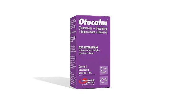 Otológico	Agener União Otocalm 14ml