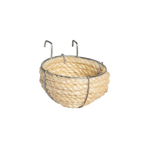Ninho Jel Plast Corda de Sisal Curió Ref. 910