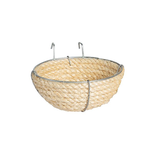 Ninho Jel Plast Corda de Sisal Canário Ref. 930