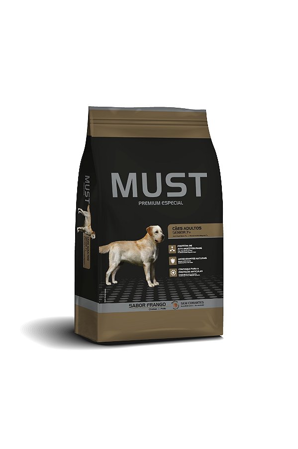 Ração Seca Must Cães Sênior 7+ 15kg