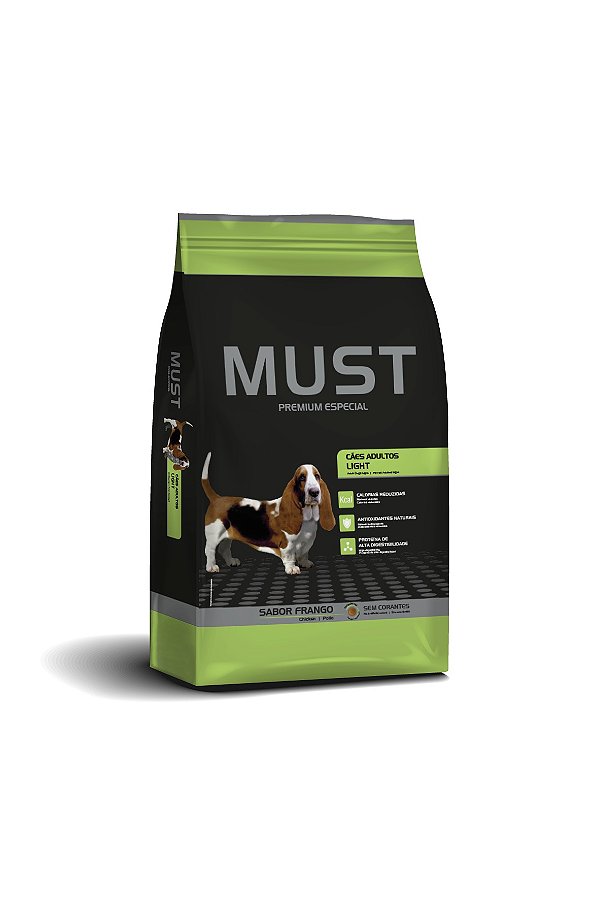 Ração Seca Must Cães Adultos Light 15kg