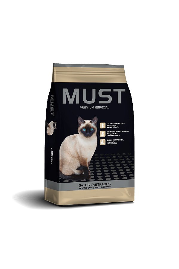 Ração Seca Must Gatos Castrados