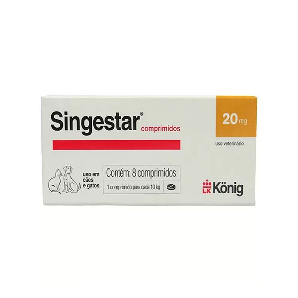 Hormônio Konig Singestar 8 Comprimidos