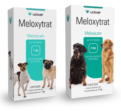 Anti-inflamatório UCBVet Meloxytrat 10 Comprimidos