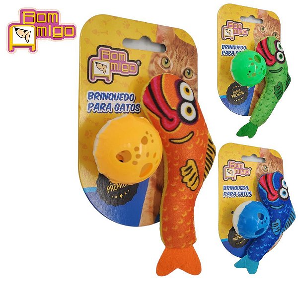 C2065 Brinquedo Bom Amigo Cat Fish Guizo