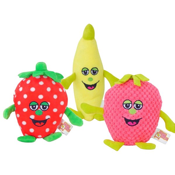 Dog Pelucia Reino das Frutas BW2049 Bom Amigo Cores Variadas