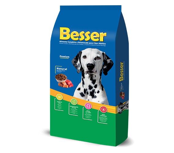 Ração Seca Besser Natural Cães Adultos