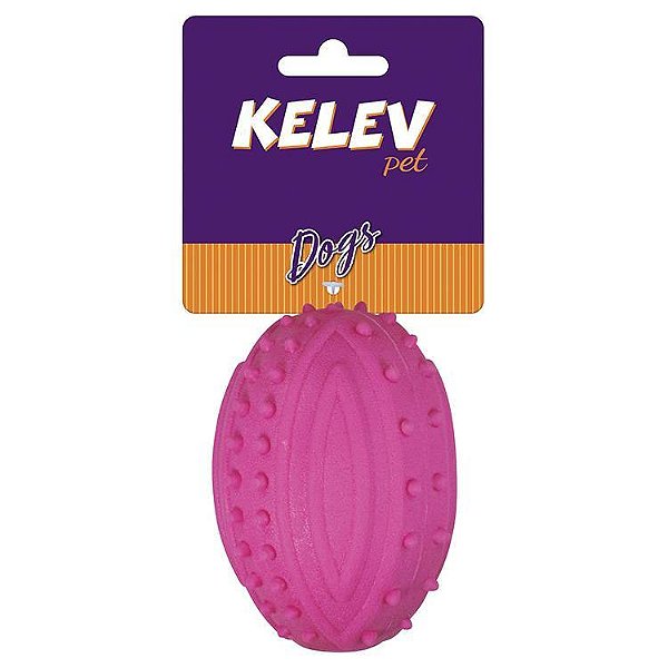 KE22222N - Mordedor Jambo Kelev Football Espinho Rosa
