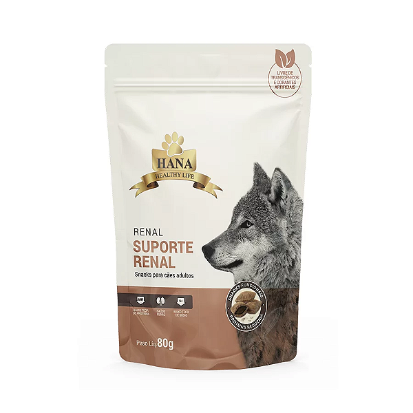 Snack Hana Healthy Life Nuggets Cães Renal