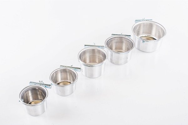 Comedouro NF Pet para Pássaros com Chapa