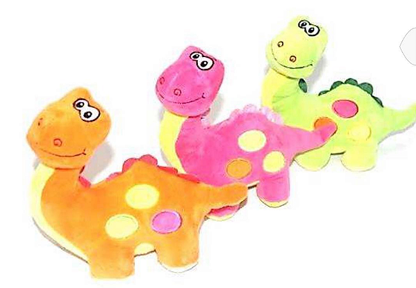 J1018 Pelúcia Pet Lider Dinossauro 1un