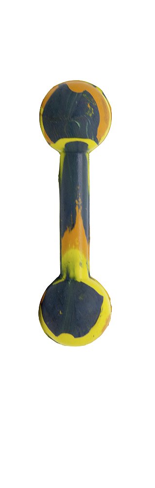 Cod.: 641 Halteres G de Borracha LCM Maciço 150mm
