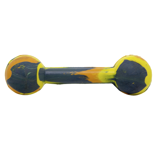 Cod.: 36 Halteres P de Borracha LCM Maciço 116mm
