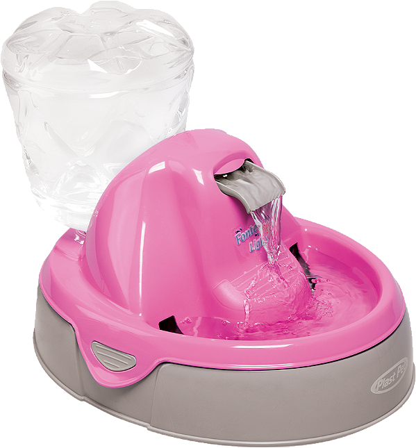 Bebedouro e Purificador Fonte Pets Light Plast Pet 3L 220v