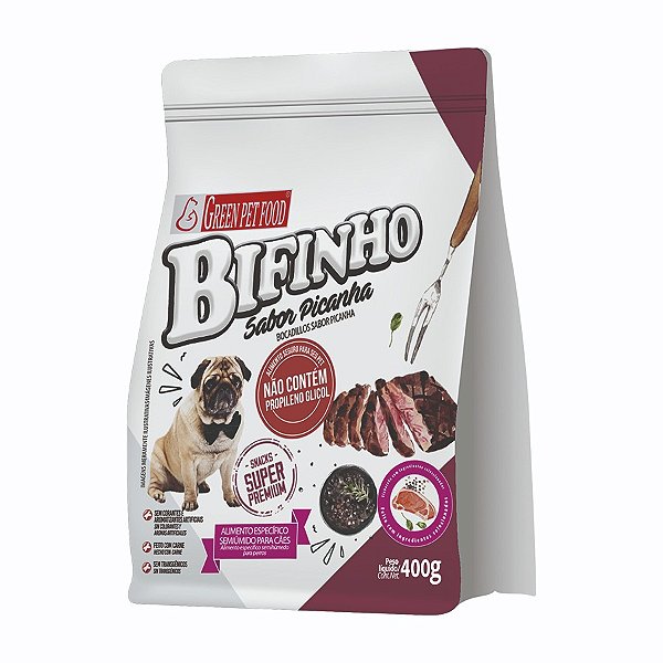 Bifinho Green Pet Food sabor Picanha
