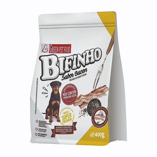 Bifinho Green Pet Food sabor Bacon