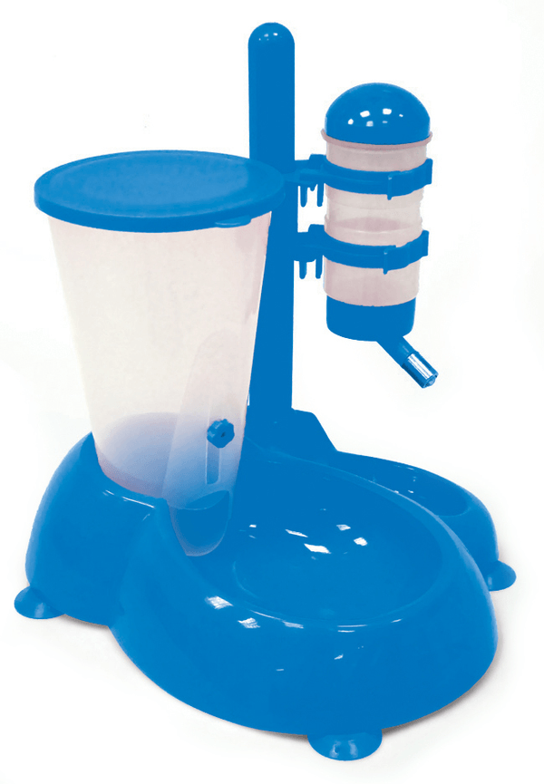 70254 - Bebedouro Automático com Comedouro Chalesco 500ml/800g