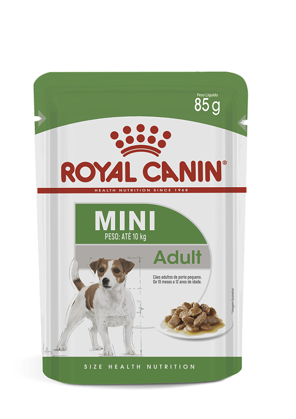 Alimento Úmido Sachê Royal Canin Canine Adult Mini