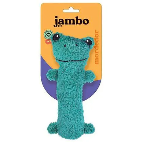 JB25583N - Pelúcia Jambo Barriguinha Plush Sapo Verde