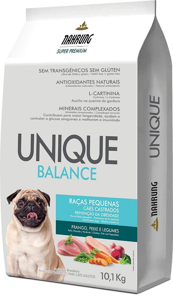 Ração Seca Unique Balance Cão Adulto Raça Pequena