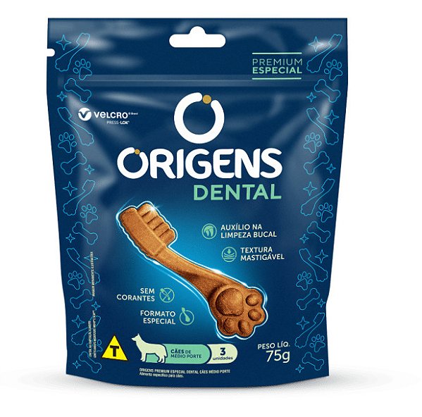 Dental Origens Cães Porte Médio