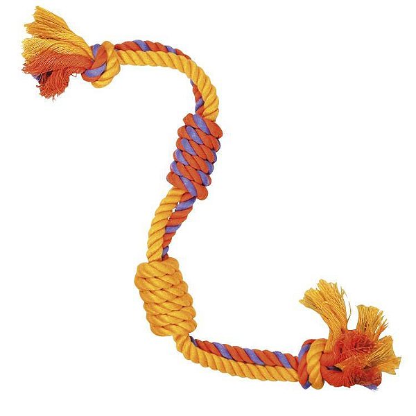 JB25635N - Mordedor Jambo Corda Pattern Dupla 43cm