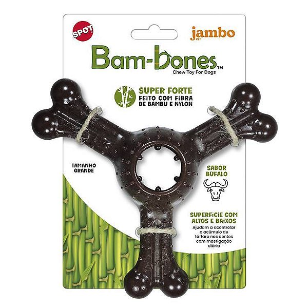 JB25625N - Mordedor Jambo Bambone Bufalo Triplo Grande
