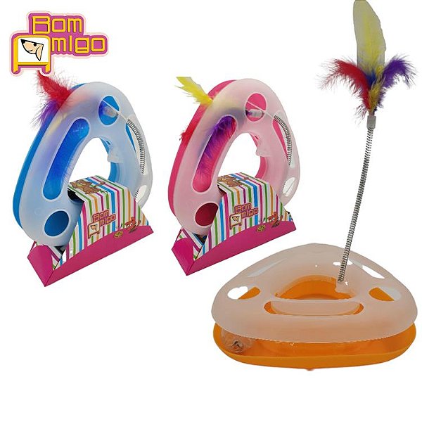 C8160 Brinquedo Bom Amigo Cat Pizza Circuito Divertido