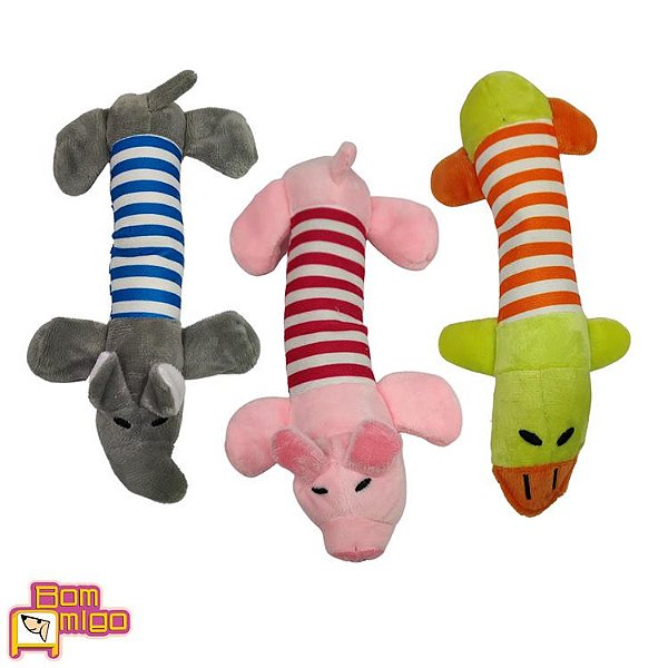 BW2002 Brinquedo Bom Amigo Dog Pelucia Linguiça