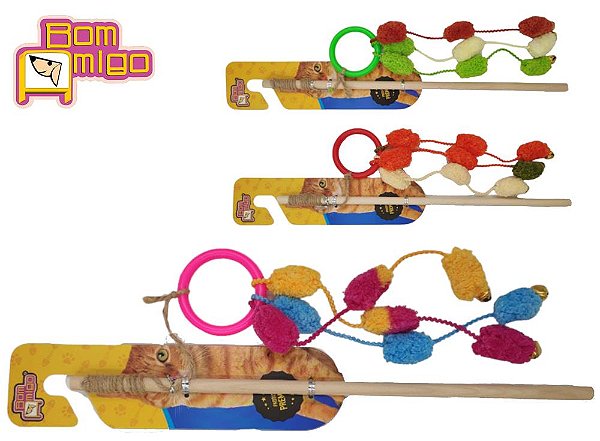 C2090 Brinquedo Bom Amigo Cat Varinha Yaya