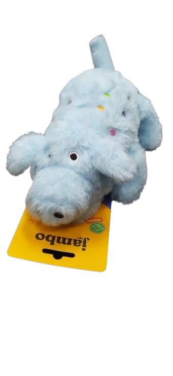 JB25658N Mordedor Jambo Pelúcia Pig Fofo Azul