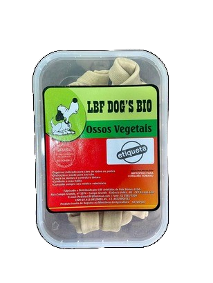 Osso Nó LBF Dog Vegetais Mini sabor Coco e Defumado