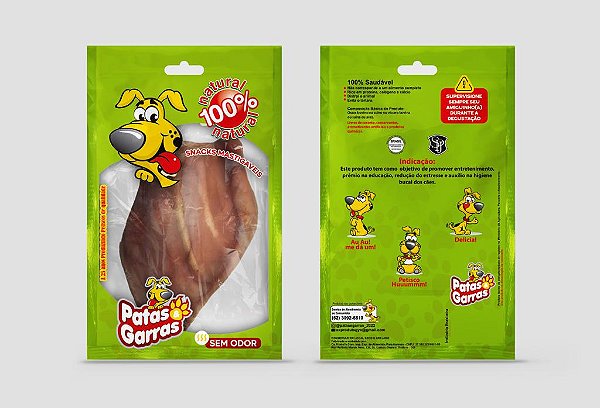 Orelha Patas e Garras Suína 1 Peça