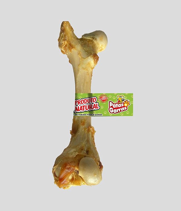 Femur Patas e Garras Bovino Natural com 1 Peça