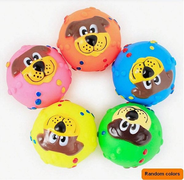 J0772 Bola Dog Feliz Grande 1un