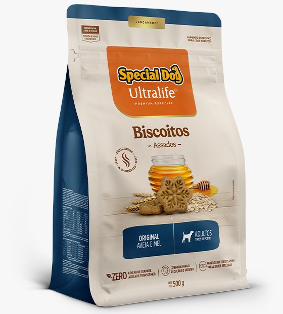 Biscoito Special Dog Ultralife Adulto Original 500g