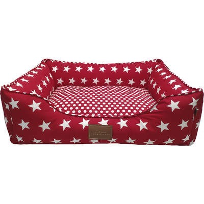 Cama Fabrica Pet Star Vermelha