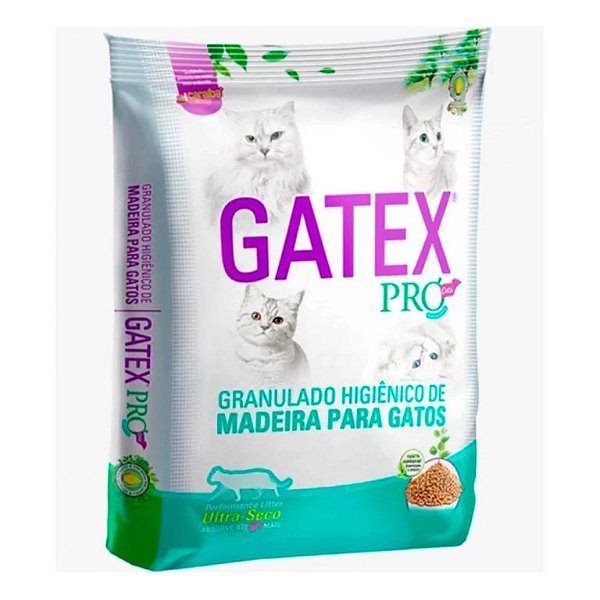 Granulado Higiênico Gatex Pró de Madeira