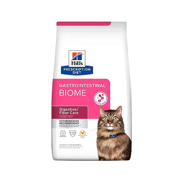 Ração Seca Hill's Prescription Diet Gastro Intestinal Biome para Gatos 1,81 kg