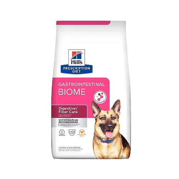 Ração Seca Hill's Prescription Diet Gastro Intestinal Biome para Cães 3,63 kg