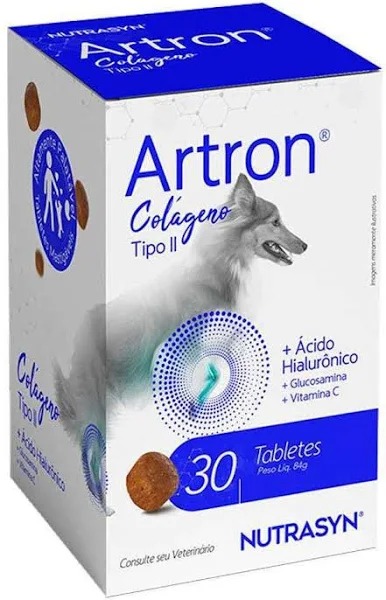 Suplemento Nutrasyn Artron Colágeno Tipo II 30 Tabletes