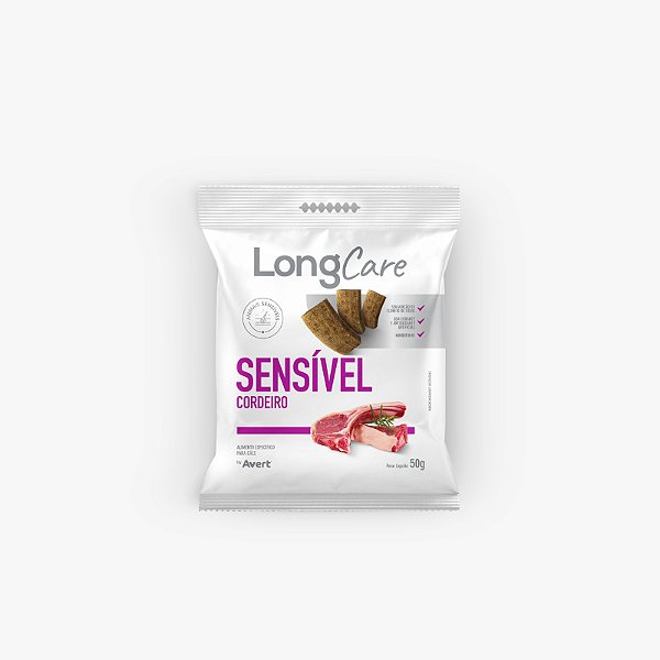 Petisco LongCare Sensível - Salmão e Tilápia