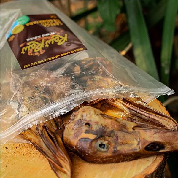 Cabeça de Pato Raw Raw Desidratada 6un