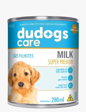 Substituto de Leite Materno Dudogs Care Milk Cães Filhotes 280ml