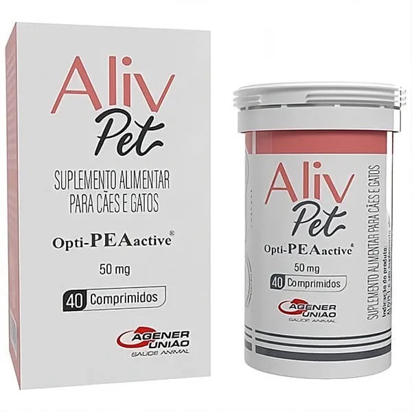 Suplemento Alimentar Aliv Pet Para Cães e Gatos